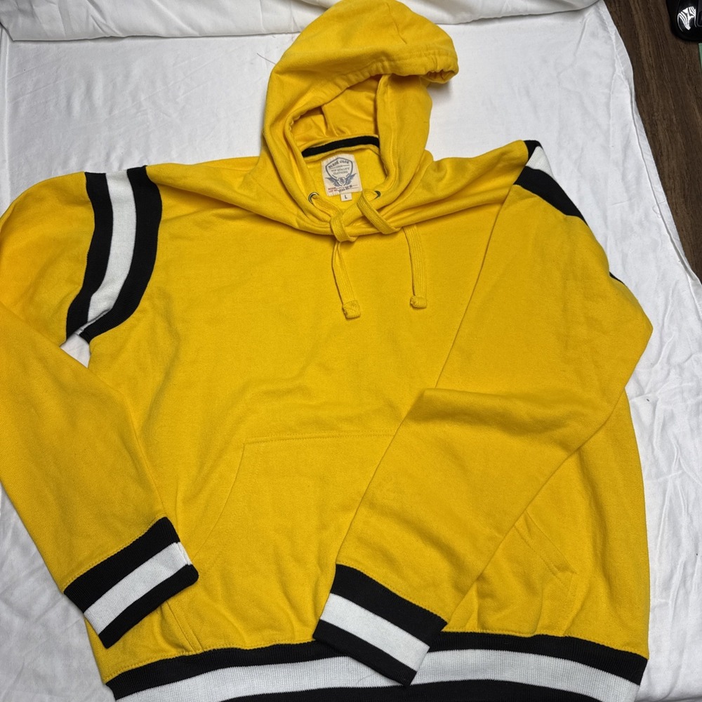 Black Jack Retro 1999 Yellow Hoodie Large